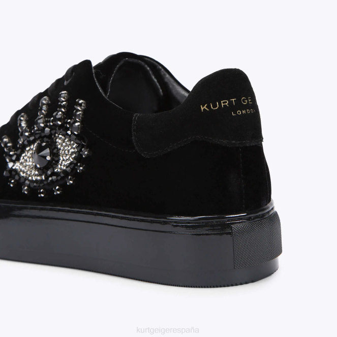 Kurt Geiger hombres ojo de laney de londres 2LPR606 | calzados negro